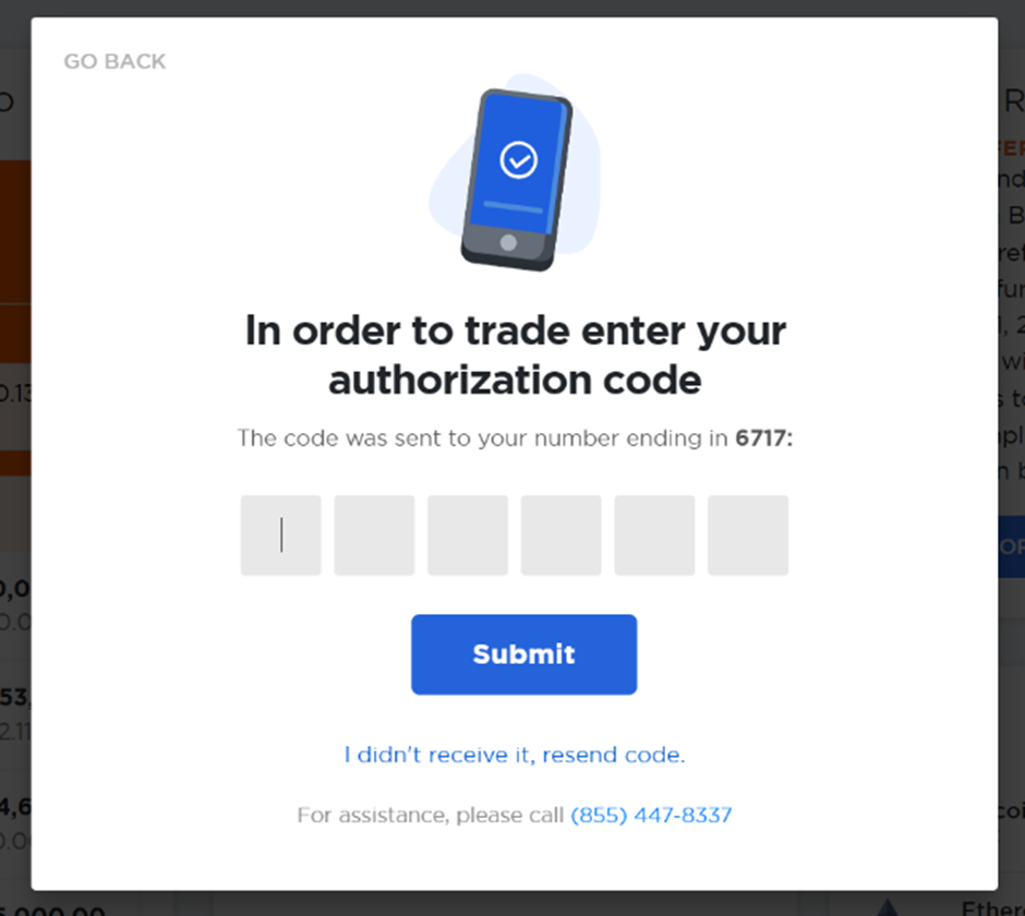 can you set buy order for bitcoin